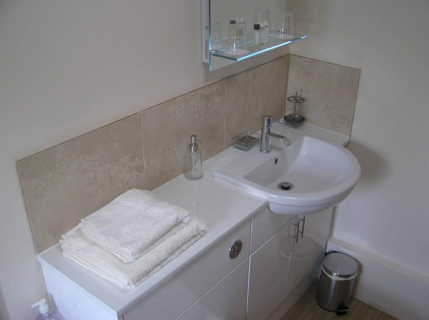 Bathroom recently remodeled