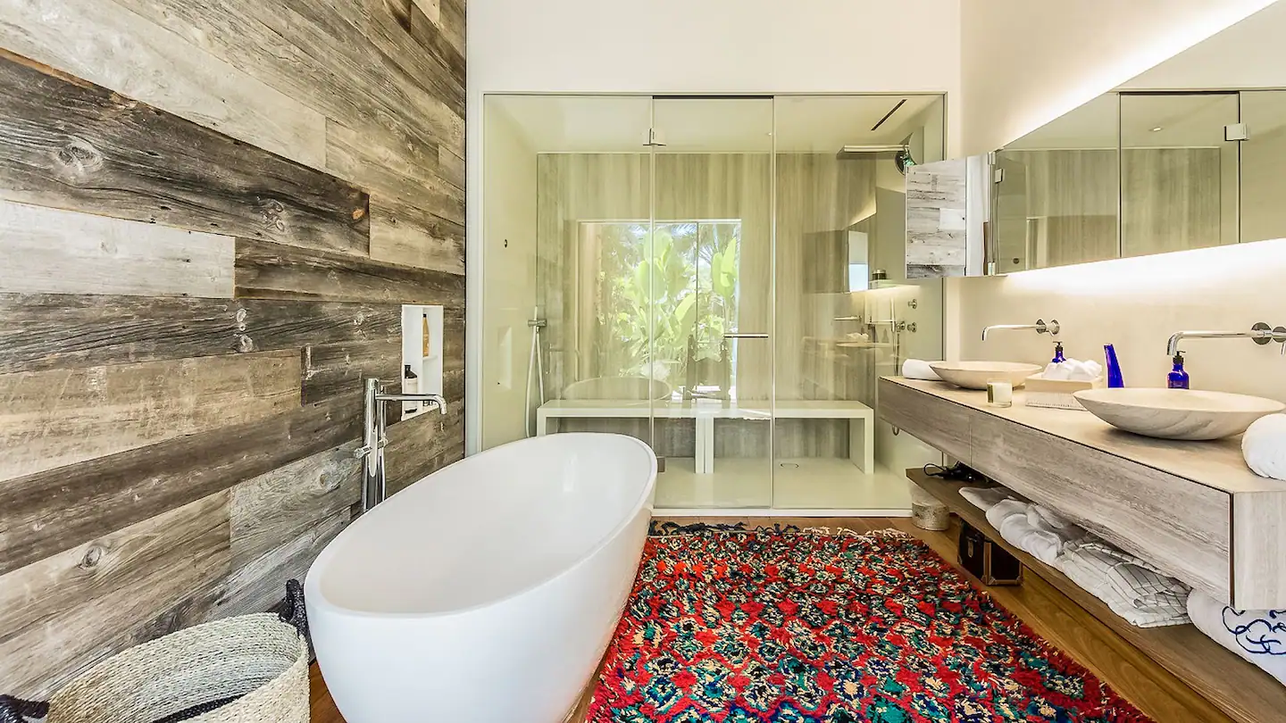 Luxurious spa-like sanctuary.