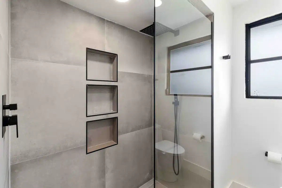 The bathrooms were newly renovated, super clean and well stocked!