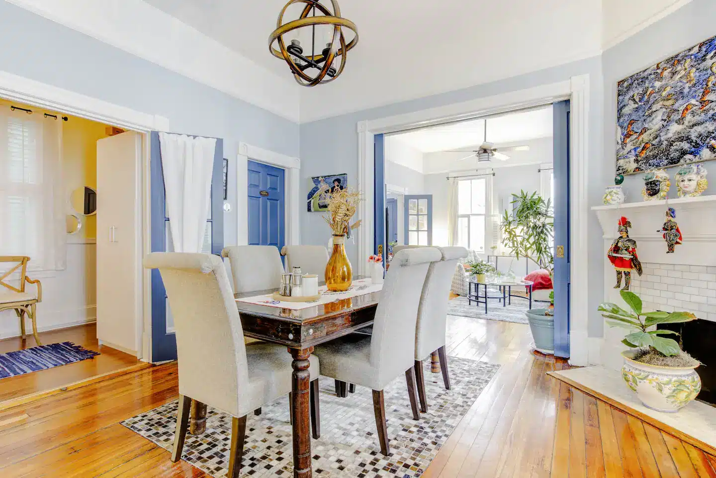 The dining room where we serve our homemade breakfast